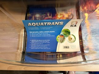 Acuario Aquatrans para peces, reptiles y animales