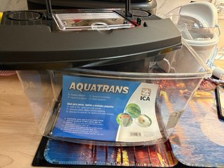 Acuario Aquatrans para peces, reptiles y animales