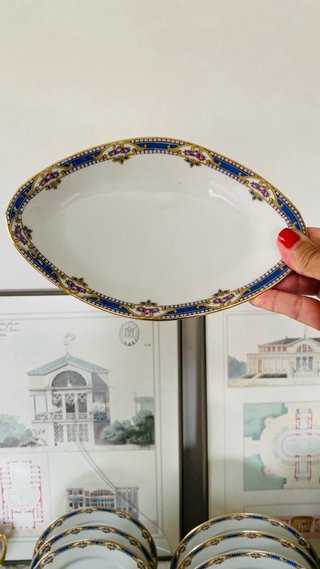 VAJILLA LIMOGES FRANCIA – COMPLETA O POR PIEZAS