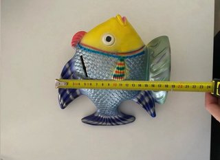 Hucha pez decorativa