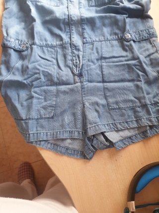 Mono vaquero niña talla 11-12 años de Zara