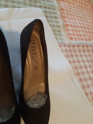Zapatos de tacón Unisa Marrón y Ante