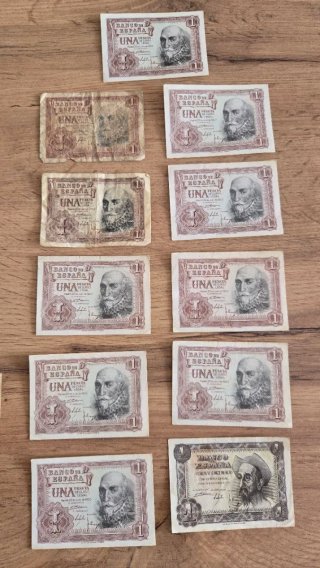 Lote Billetes Antiguos España e Internacional