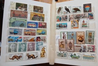 Album 353 francobolli Germania D.D.R.