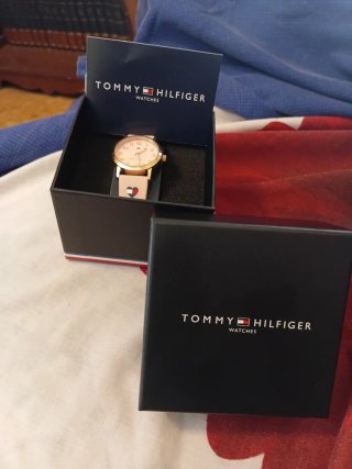 Reloj Tommy Hilfiger Mujer Rosa y Dorado