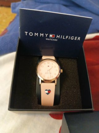 Reloj Tommy Hilfiger Mujer Rosa y Dorado
