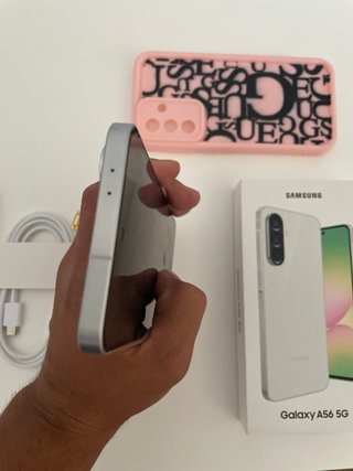 Samsung Galaxy A56 5G Rosa/Bianco