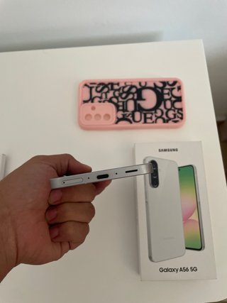 Samsung Galaxy A56 5G Rosa/Bianco