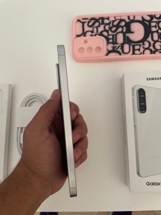 Samsung Galaxy A56 5G Rosa/Bianco
