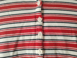 Polo H&M rayas rojo y blanco