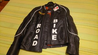Chaqueta motera cuero mujer Road Bike