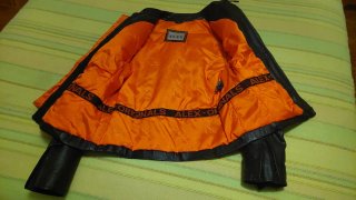 Chaqueta motera cuero mujer Road Bike