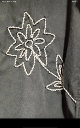 Camisa A.S.T.gris carbón 90's