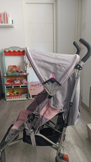 Silla de paseo Maclaren rosa