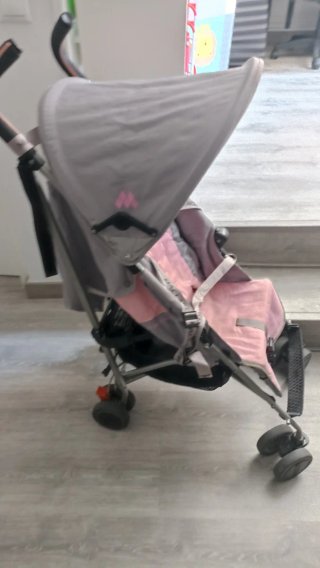 Silla de paseo Maclaren rosa