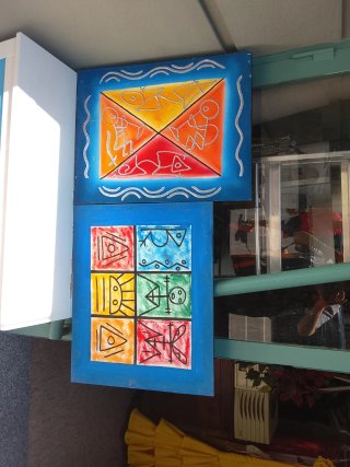 Cuadros étnicos decorativos
