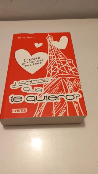Libro "Sabes que te quiero" Blue Jeans