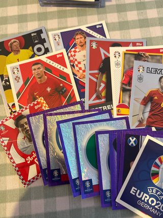 Lote Cromos Eurocopa 2024 Topps