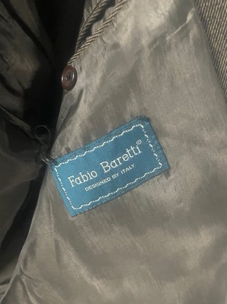 Americana Fabio Baretti Beige Talla M