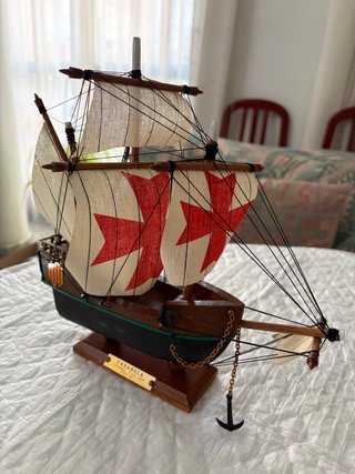 Maqueta Barco Carabela