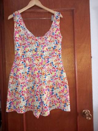 Mono corto estampado floral
