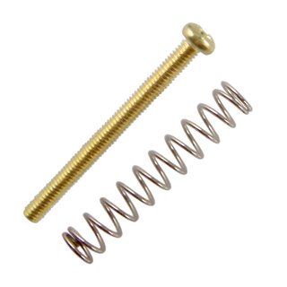 4 Viti + Molle per Chitarre e Bassi con Pickup