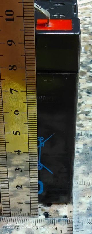 Batería Plomo 12V 7Ah SLA AGM