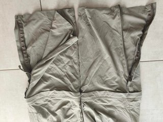 Pantalón convertible Quechua beige T38