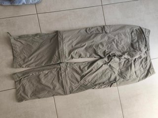 Pantalón convertible Quechua beige T38