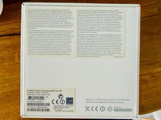 Apple Time Capsule 3TB A1470 WiFi AC NAS Gigabit
