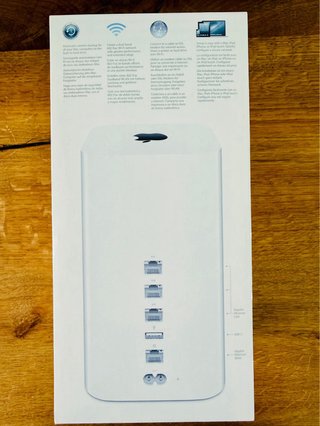 Apple Time Capsule 3TB A1470 WiFi AC NAS Gigabit