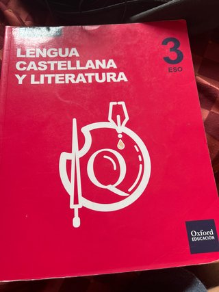 Lengua castellana y literatura, 3 ESO