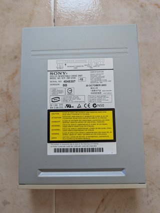 Lector y Grabador DVD RW