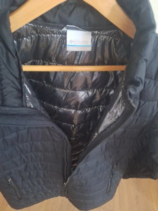 Chaqueta Columbia Negra Mujer