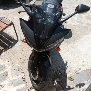 Yamaha FZ6 Naked 2009 Negra 74.000km