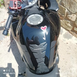 Yamaha FZ6 Naked 2009 Negra 74.000km