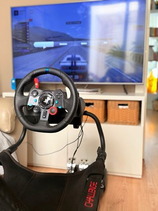 Playseat Challenge + Logitech G29 Volante