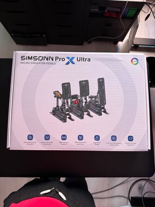 Pedaliera Simsonn Pro X Ultra 3 pedali + Rumble