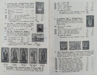 Catalogo Ufficiale Francobolli Belgio 1963