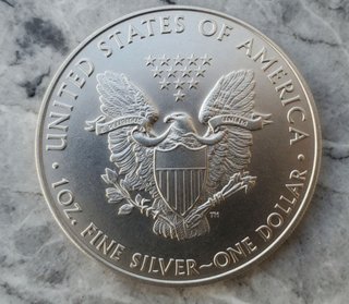 Onza de Plata Americana eagle