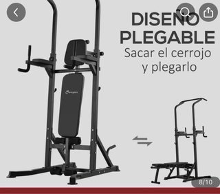 Estación Musculación y Banco Abdominales