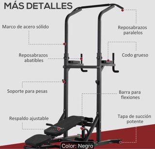 Estación Musculación y Banco Abdominales