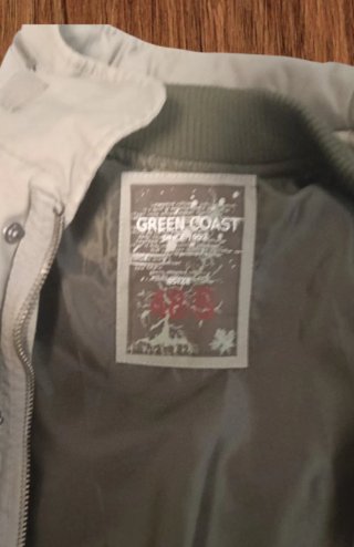 Chaqueta/Parca de Hombre Green Coast Verde