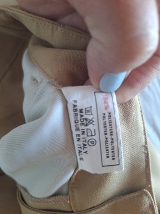 Pantalones vintage Miss Sixty beige