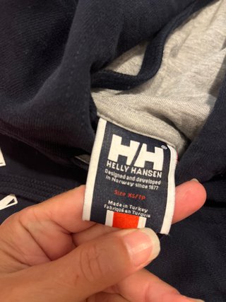 Sudadera Helly Hansen con capucha azul