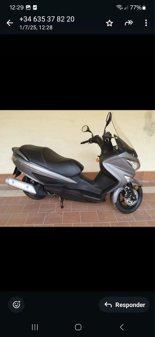Suzuki Burgman 200 ABS Gris