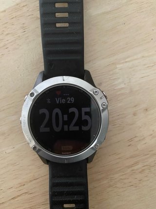 Garmin Fenix 6 Plata GPS Reloj