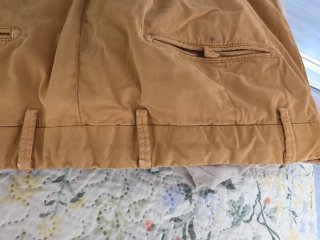 Pantalón chino amarillo