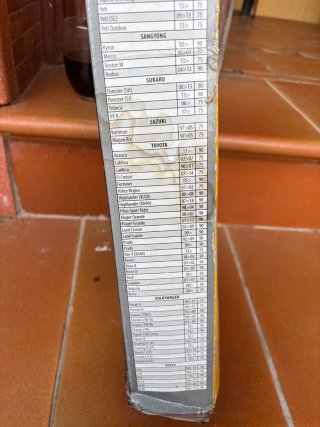 Baca. Barras de techo aluminio 135cm