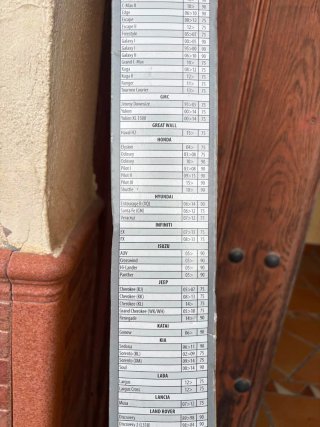 Baca. Barras de techo aluminio 135cm